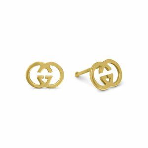 14kt Double G’s Nosestud Handcrafted Designer With 14kt Solid Gold